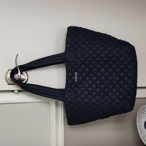 Euc mz wallace navy medium metro tote